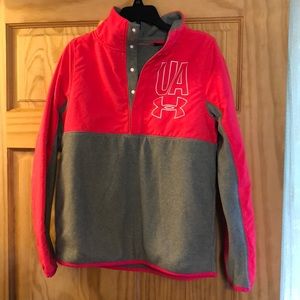 under armor quarter fleece jacket.
